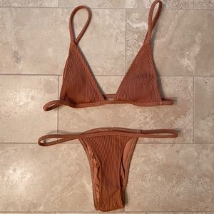 MINIMALE ANIMALE Ribbed Bikini